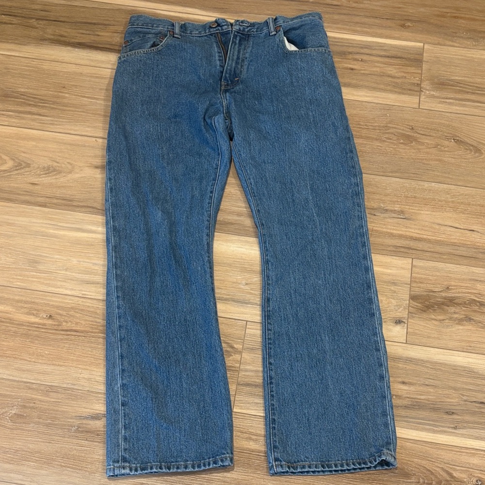 Levi's Men's Straight Denim Jeans in Classic Blue